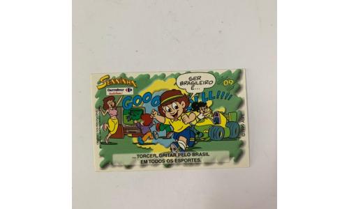 Carrefour Figurinha Senninha n�09